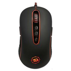 Redragon Myš Phoenix, 4000DPI, optická, 11tl., 1 kolečko, drátová USB, černá, he