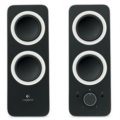 Logitech reproduktory Z200-MIDNIGHT BLACK, 2.0, 10W, regulace hlasitosti, černé,