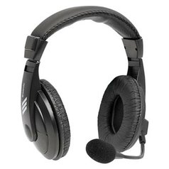 Defender Gryphon 750, sluchátka s mikrofonem, ovládání hlasitosti, černá, uzavře