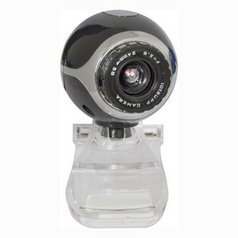 Defender Web kamera C-090, 3 Mpix, USB 2.0, černá, pro notebook/LCD
