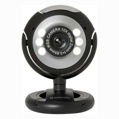 Defender Web kamera C-110, 0,3 Mpix, USB 2.0, černo-šedá, pro notebook/LCD