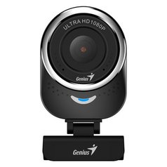 Genius Full HD Webkamera QCam 6000, 1920x1080, USB 2.0, černá, Windows 7 a vyšší