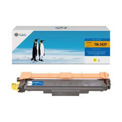 G&G kompatibilní toner s TN243Y, yellow, 1000str., NT-PB243Y, pro Brother DCP-L3