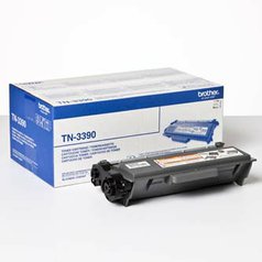 Brother originální toner TN3390, black, 12000str., Brother HL-6180, DCP-8250