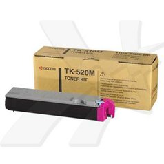 Kyocera originální toner TK520M, magenta, 4000str., 1T02HJBEU0, Kyocera FS-C5015