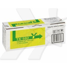 Kyocera originální toner TK580Y, yellow, 2800str., 1T02KTANL0, Kyocera FS- C5150