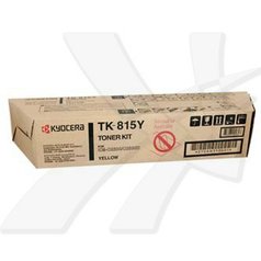 Kyocera originální toner TK815Y, yellow, 20000str., 370AN310, Kyocera KM-C2630PN