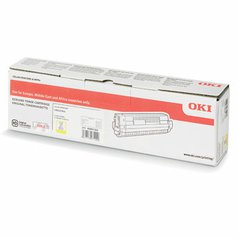 OKI originální toner 46861305, yellow, 10000str., OKI C824, 834, 844