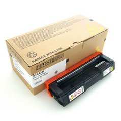 Ricoh originální toner 406351, 407639, yellow, 2500str., low capacity, Ricoh SP