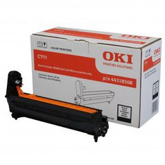 OKI originální válec 44318508, black, 20000str., OKI C711